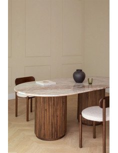 Giselda Oval Dining Table